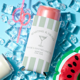 Enfriador De Latas Slim Bikinis y Martinis Bachelorette