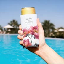 Boda de peones rosados y corales