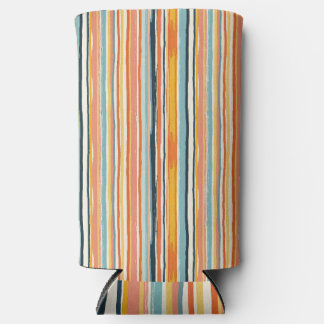 Enfriador De Latas Slim Boho Raya Vertical