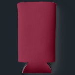 Enfriador De Latas Slim Borgoña<br><div class="desc">El burgundy es un color intenso y profundo que combina el rojo oscuro con tonos subyacentes de púrpura y a veces marrón. A menudo se describe como sofisticado,  lujoso y cálido,  similar al color del vino tinto de la región de Borgoña en Francia.</div>