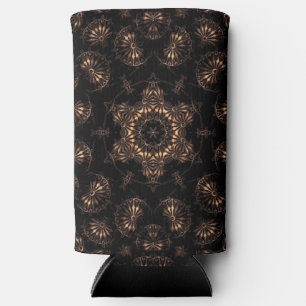 Enfriador De Latas Slim Bronce Age Mandala