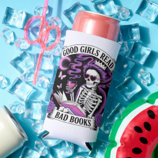 Enfriador De Latas Slim Buenos Chicas leen libros malos