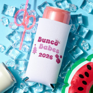 Enfriador De Latas Slim Bunco Babe Personalizada
