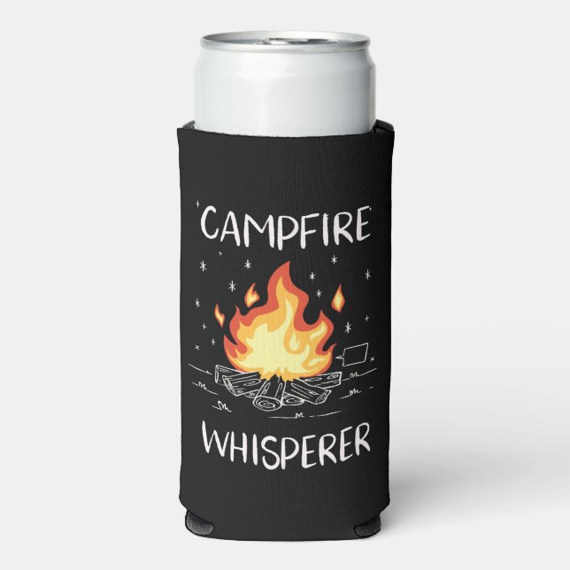 Enfriador De Latas Slim Campfire de campamento (Frente Agua con Gas)