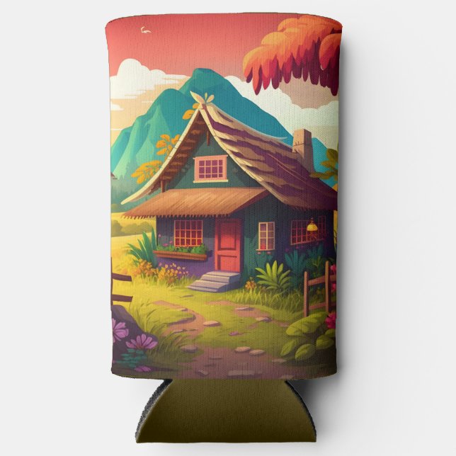 Enfriador De Latas Slim Casa tradicional filipina-36543 (Anverso)