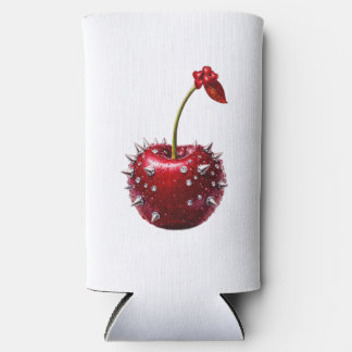Enfriador De Latas Slim Cherry Rock Style Stainless Steel Flask