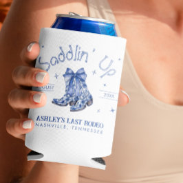 Enfriador De Latas Slim Chinoiserie Ensillando la Fiesta de Soltera