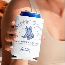 Enfriador De Latas Slim Chinoiserie Settlin en la Fiesta de la Soltera