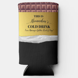 Enfriador De Latas Slim Chocolate Golden Ticket personalizado