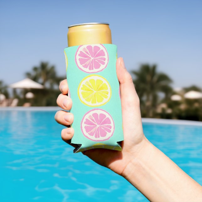 Enfriador De Latas Slim Citrus Symphony (Piscina in situ)