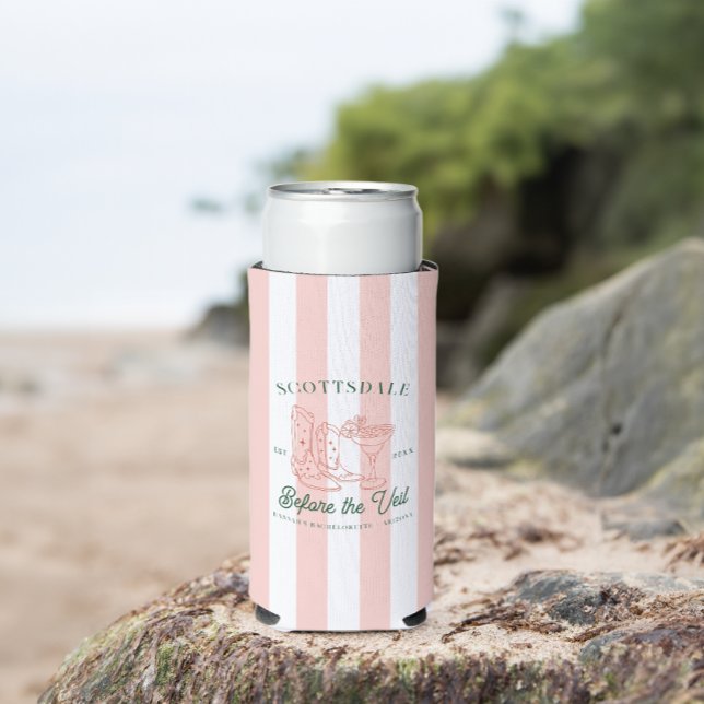 Enfriador De Latas Slim Club Campestre Desert Cowgirl | Bachelorette (Subido por el creador)