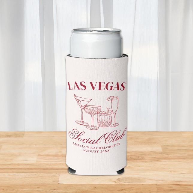Enfriador De Latas Slim Club Social Bachelorette (Subido por el creador)