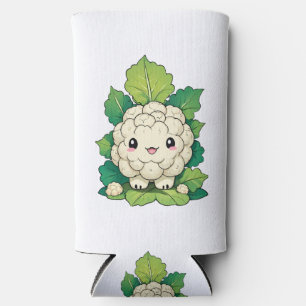 Enfriador De Latas Slim Coliflor Kawaii