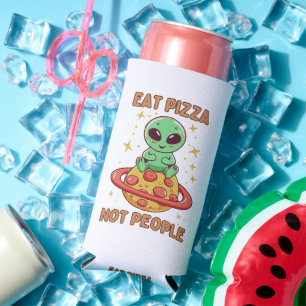 Enfriador De Latas Slim Come pizza no personas