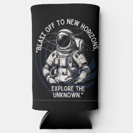 ENFRIADOR DE LATAS SLIM COMENTARIO DEL ASTRONAUTA, DESPEGUE HACIA NUEVOS H