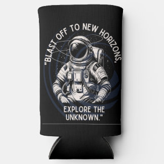 ENFRIADOR DE LATAS SLIM COMENTARIO DEL ASTRONAUTA, DESPEGUE HACIA NUEVOS H