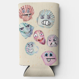 Enfriador De Latas Slim conchas oceánicas