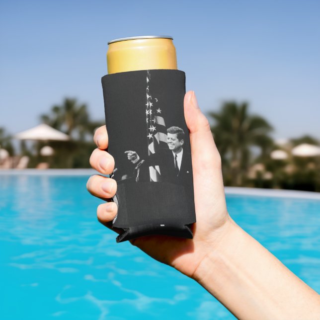 Enfriador De Latas Slim Conferencia de John Kennedy 35° Presidente de los  (Piscina in situ)