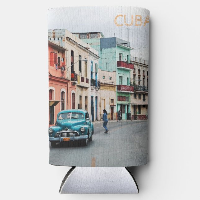 Enfriador De Latas Slim Cuba (Anverso)