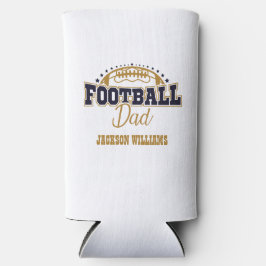Enfriador De Latas Slim Cute Football Dad
