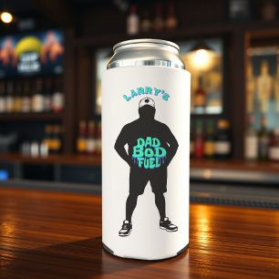 Enfriador De Latas Slim Dad Bod Fuel Funny