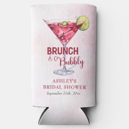 Enfriador De Latas Slim Desayuno Brunch de Cócteles y Burbujas para Desped