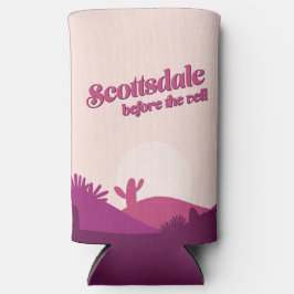 Enfriador De Latas Slim Desert Sunset Scottsdale Bachelorette