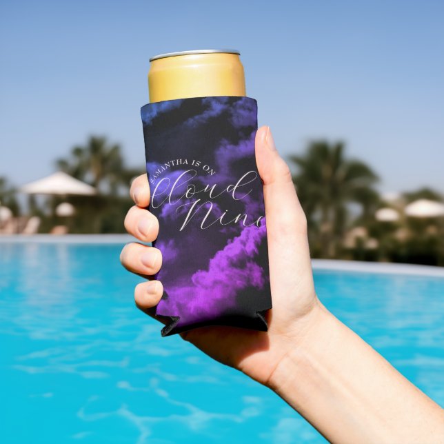 Enfriador De Latas Slim Despedida de soltera Nube Celestial Nueve Nubes Ne (Piscina in situ)