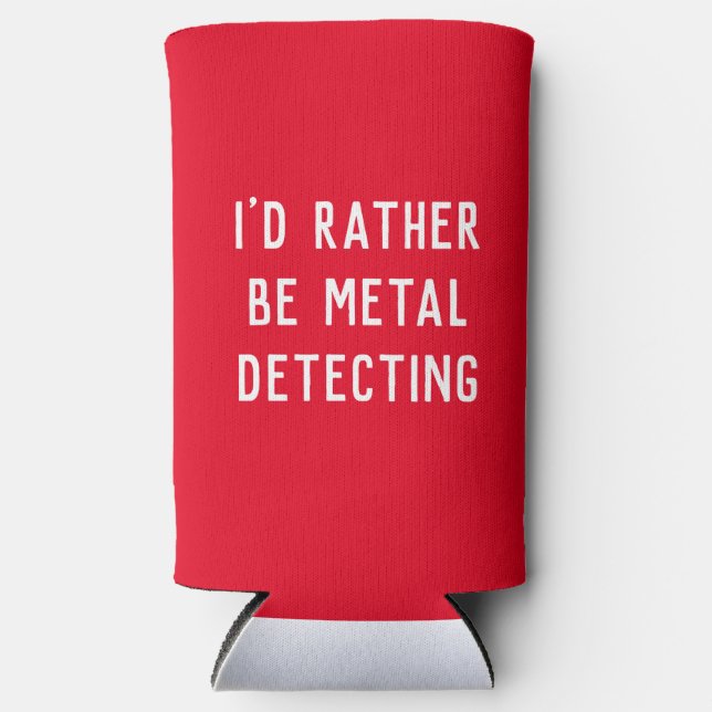 Enfriador De Latas Slim DETECCIÓN metalizado PREFERIRÍA TENER UN GIFT HOLD (Anverso)