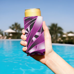 Enfriador De Latas Slim Dibujo de relleno de color de gradiente de perspec