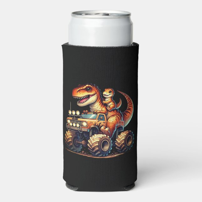 Enfriador De Latas Slim Dinosaur  (Reverso Agua con Gas)