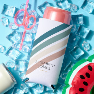 Enfriador De Latas Slim Diseño minimalista en tonos pastel