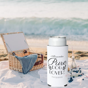 Enfriador De Latas Slim Diseño personalizado de Dog Lover