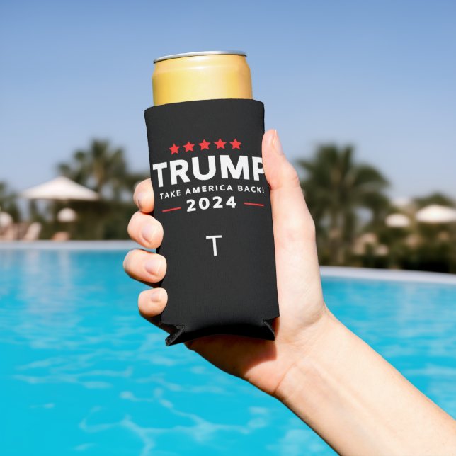 Enfriador De Latas Slim Donald Trump 2024 retrotrae a Estados Unidos a las (Piscina in situ)