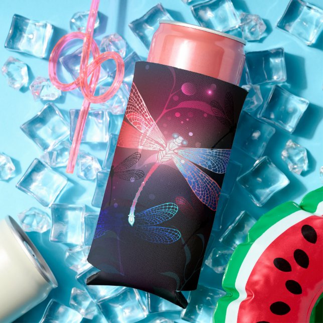 Enfriador De Latas Slim Dragón rojo (Verano in situ)