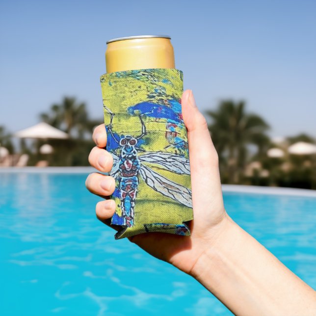 Enfriador De Latas Slim Dragonfly skinny refrigerador de bebidas (Piscina in situ)