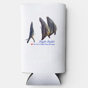Enfriador De Latas Slim El Baterinato De Longfin De Cute