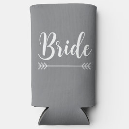 Enfriador De Latas Slim elegante novia chic |