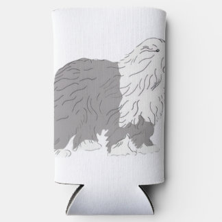 Enfriador De Latas Slim English Sheepdog
