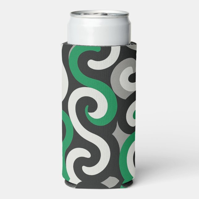 Enfriador De Latas Slim Equipo Verde (Reverso Agua con Gas)