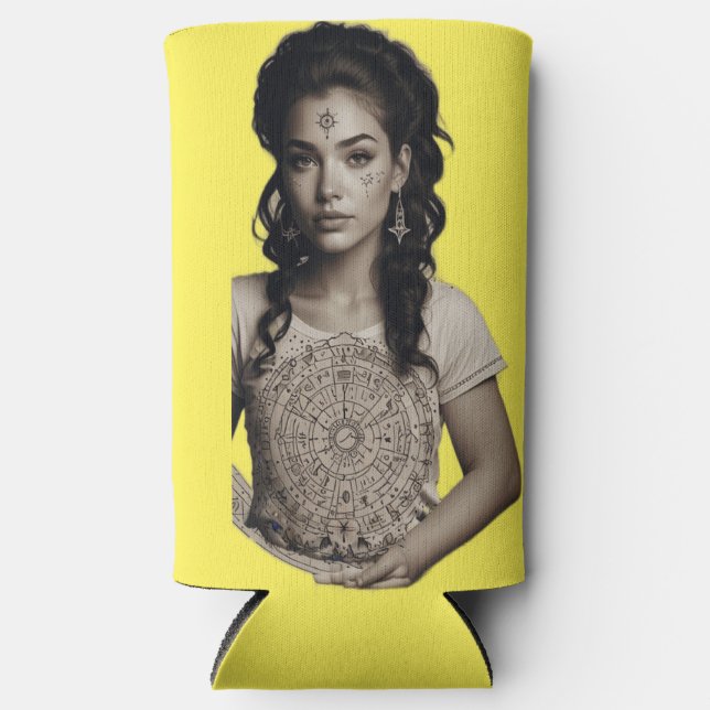 Enfriador De Latas Slim Escrito en las estrellas (Anverso)