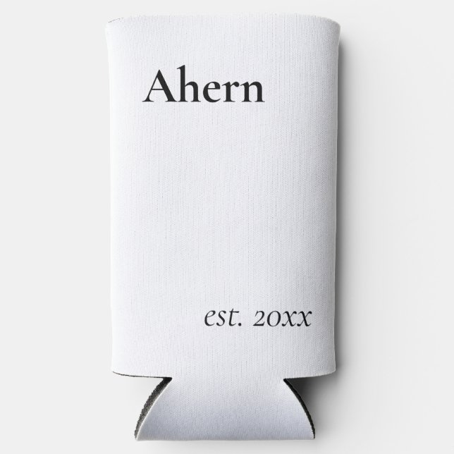 Enfriador De Latas Slim Est. Newlyweds (Anverso)