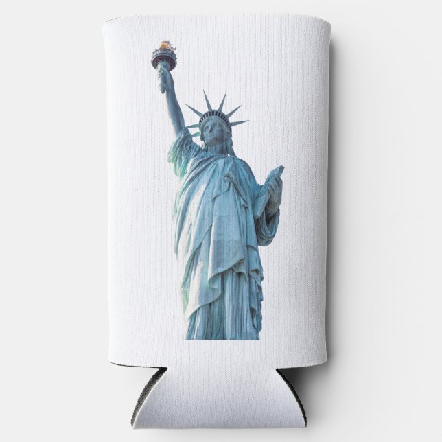 Enfriador De Latas Slim Estatua de la libertad (Anverso)