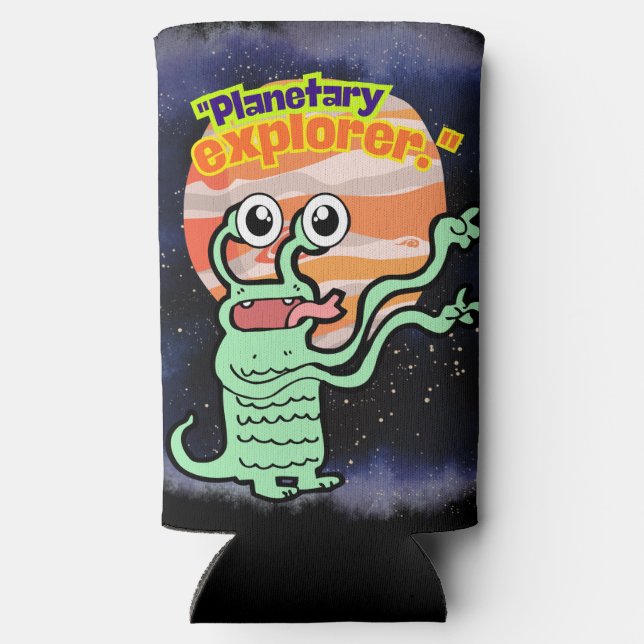 ENFRIADOR DE LATAS SLIM EXPLORADOR PLANETARIO (Reverso )