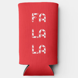 Enfriador De Latas Slim Fa La La christmas