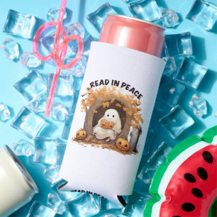 Enfriador De Latas Slim Fantasma de Boo Lee en Paz