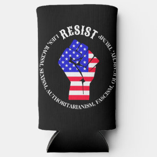 Enfriador De Latas Slim Fascismo resistente, oligarquía y antiTrump