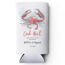 Fiesta de mariscos de compromiso de cangrejo hervi