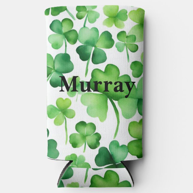 Enfriador De Latas Slim Fiesta irlandés (Anverso)