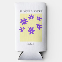 Enfriador De Latas Slim Flower Market - Paris